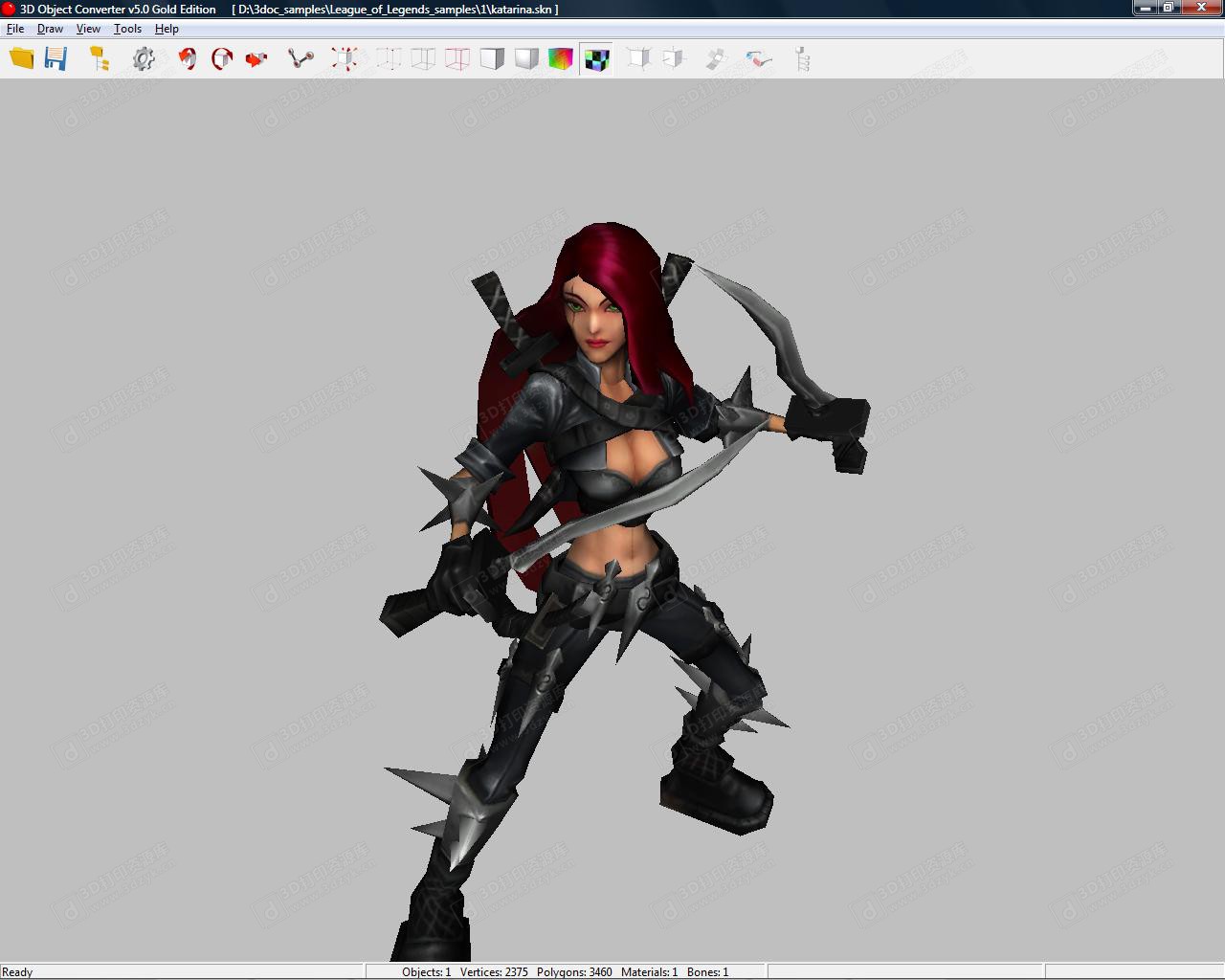 【格式转换】3D Object Converter V6.5 3D模型转换及查看软件