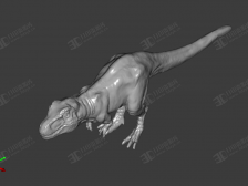 暴龙 霸王龙雷克斯龙 恐龙模型