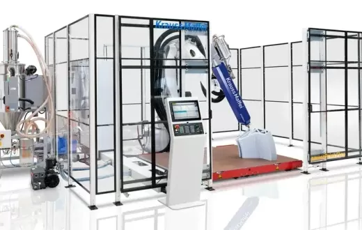 開放式模塊化架構、六軸機器人臂，KraussMaffei推出大幅面3D打印平臺powerPrint Flex