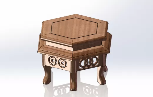 六角桌摆件底座