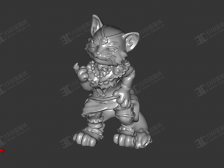 卡通猫 猫咪 动物模型