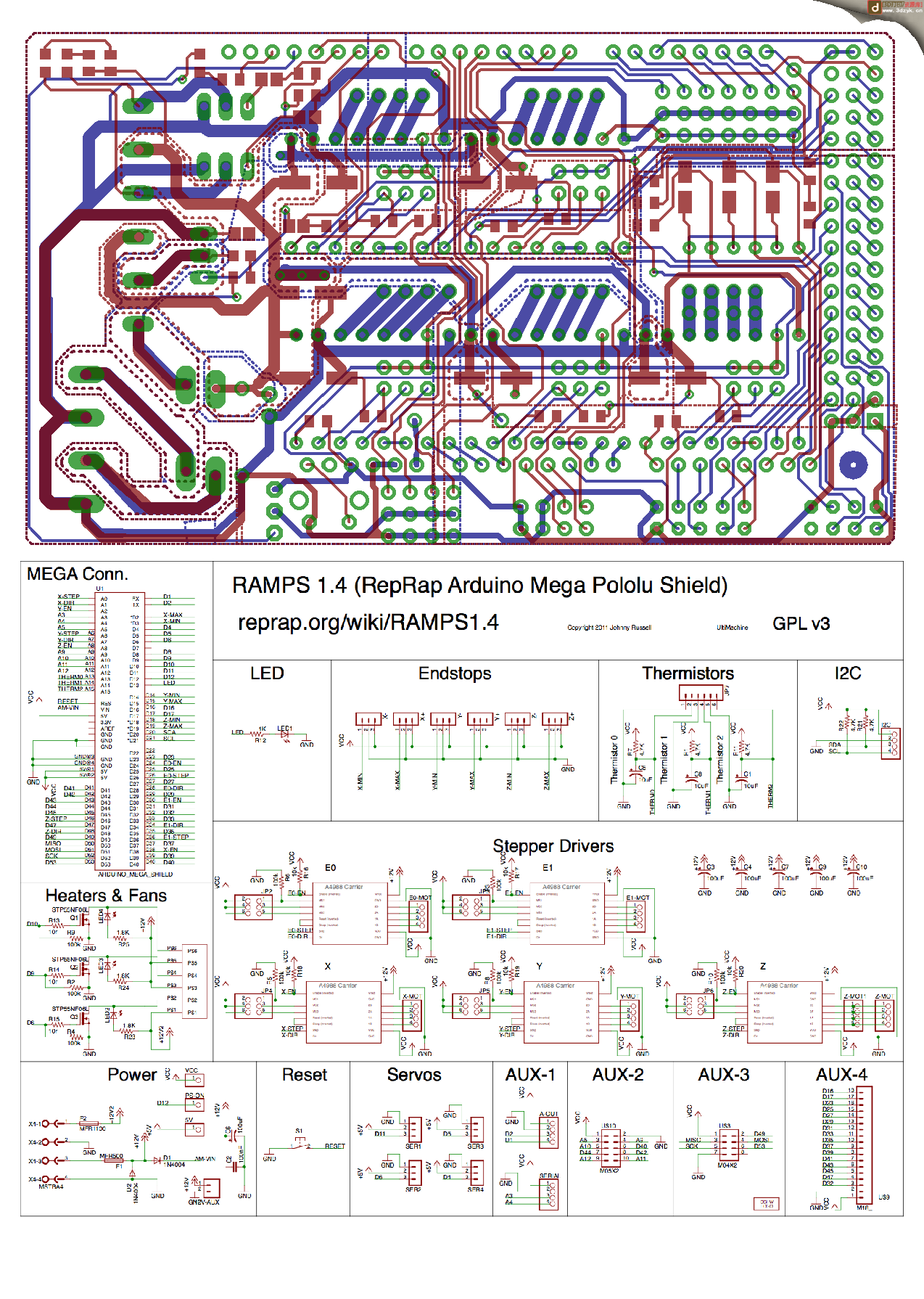 3D打印机主板电源接线-电机驱动板安装_页面_6.png