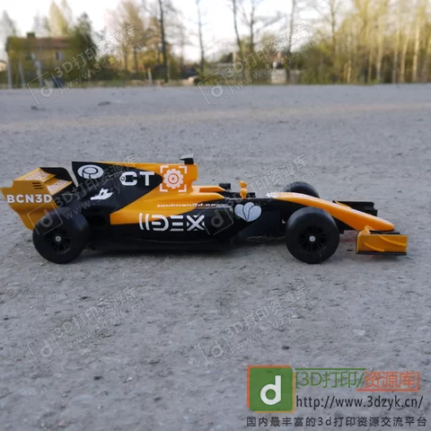 OpenRC F1 Dual Color McLaren Edition 3D Printing Free STL file Cults3_large.webp