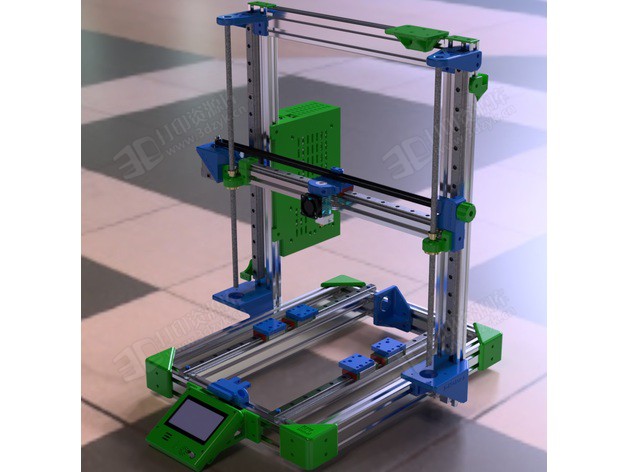 3D打印機(jī) 線軌版Mendel I3 機(jī)器模型 (1).jpg