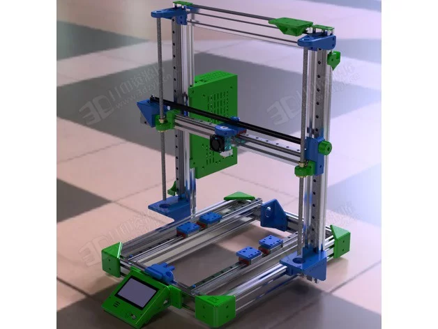 3D打印機(jī) 線軌版Mendel I3 機(jī)器模型 (1).webp