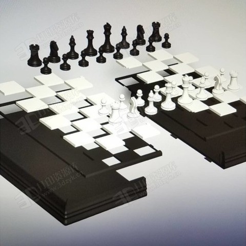 磁性國際象棋組 3d打印模型 (4).jpg