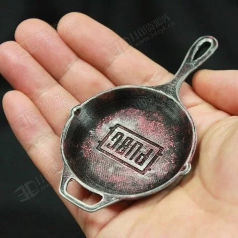 PUBG煎鍋平底鍋 游戲道具 3d打印道具 (1).webp