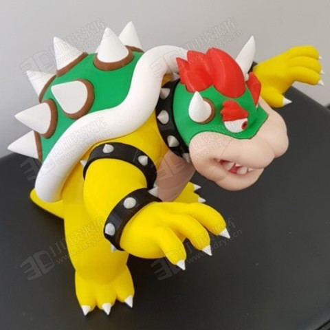 马里奥游戏的BOWSER  3d打印模型  (1).jpg