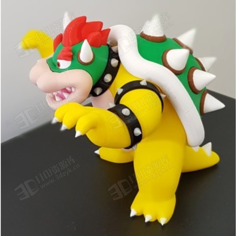 马里奥游戏的BOWSER  3d打印模型  (3).jpg