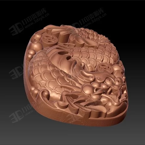 龍魚類生物 雕塑3d打印 (4).webp