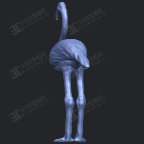 火烈鳥 3d打印動(dòng)物模型 (2).png