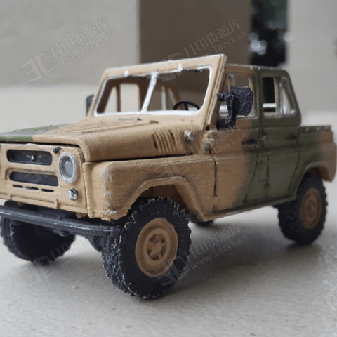 蘇軍UAZ-469系越野車 3d打印汽車模型 (1).png