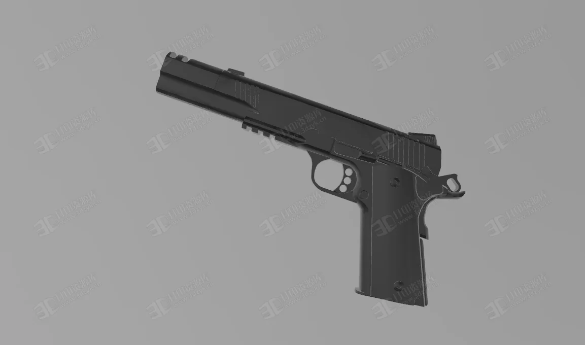 M1911“美國Kimber”手槍模型 3d打印 (1).webp