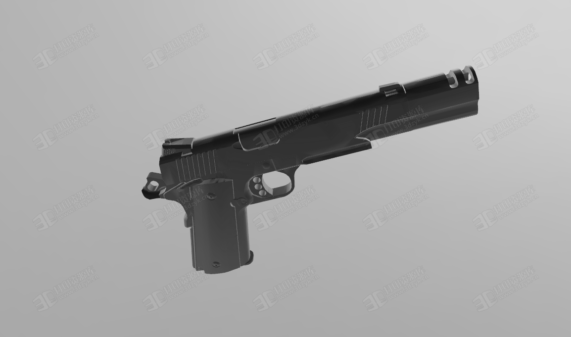 M1911“美國Kimber”手槍模型 3d打印 (2).png