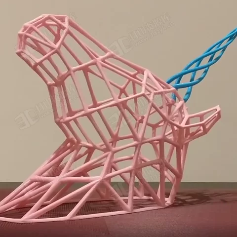 鏤空的獨角獸裝飾3d模型 (1).webp