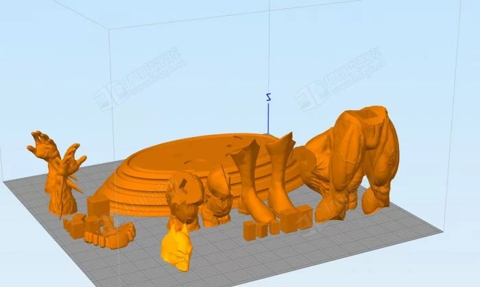 漫威電影角色蝙蝠俠全身2拆件3d模型 (2).webp