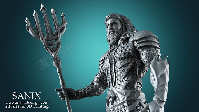 海王Aquaman 亞特蘭蒂斯國王 3d模型 (2).jpg