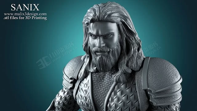 海王Aquaman 亞特蘭蒂斯國王 3d模型 (9).webp