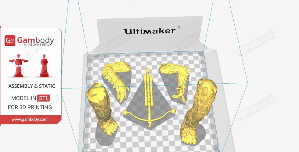 星球大戰(zhàn) 楚巴卡 丘巴卡人物3d打印模型 (6).webp