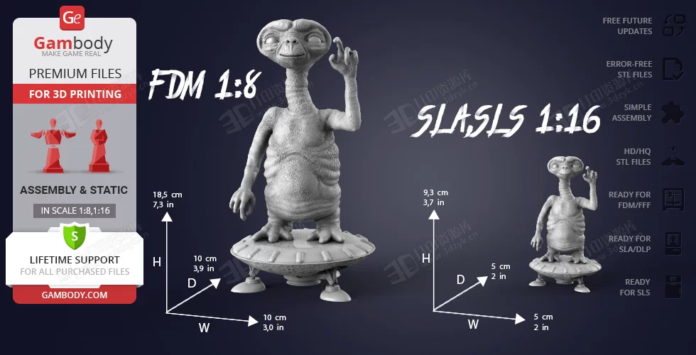 E.T外星人3d打印模型stl (4).webp