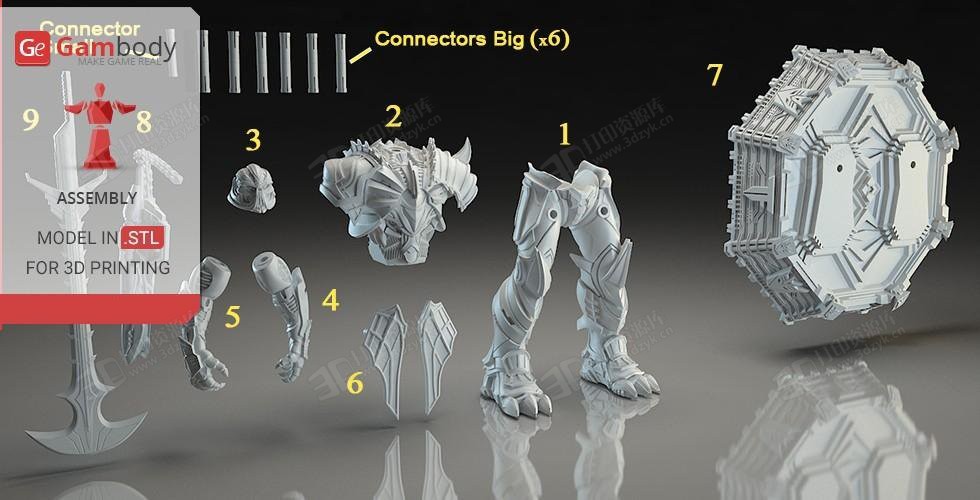 卡通版變形金剛(the Transformers）機(jī)甲類(lèi) 超精細(xì)模型素材 3D打印STL文件 (1).jpg