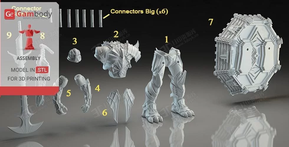 卡通版變形金剛(the Transformers）機(jī)甲類 超精細(xì)模型素材 3D打印STL文件 (1).webp