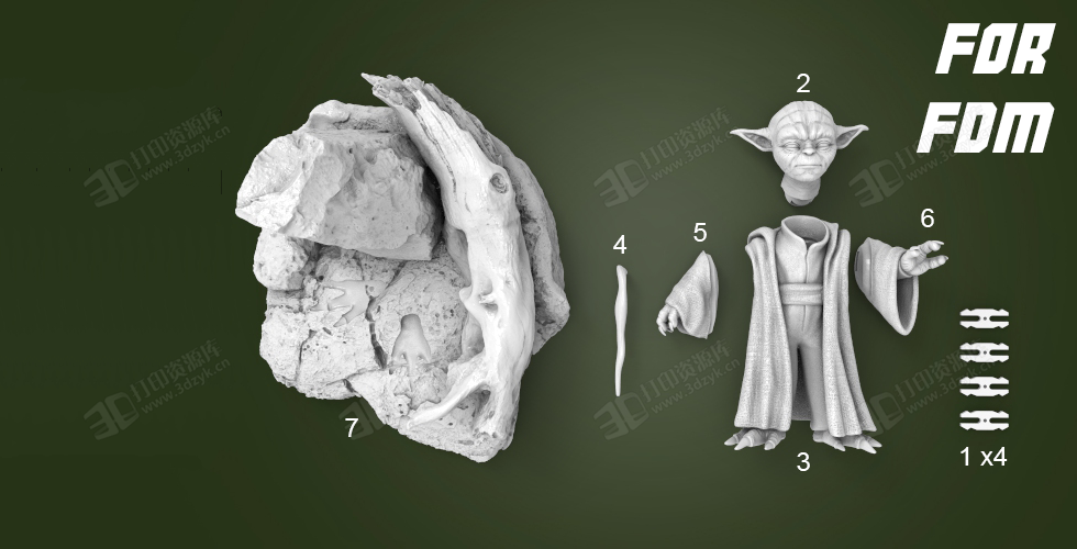 星球大戰(zhàn) 尤達(dá)大師高精度完整人物雕塑3d模型stl素材 (1).png