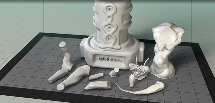 ZBrush中的雕刻概念，用于在MakerBot桌面中进行3D打印.png