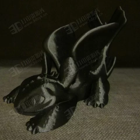 馴龍高手無(wú)牙（Toothless）3d模型stl下載3d打印 (2).webp