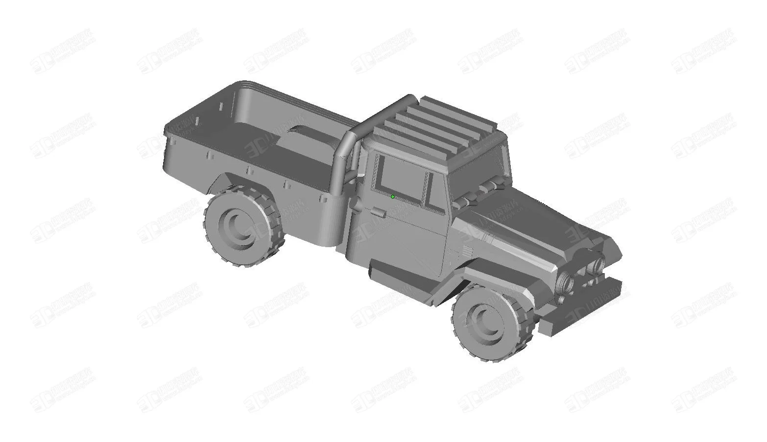 革命衛(wèi)隊的卡車 軍車 運兵車 汽車3d打印模型 (1).webp