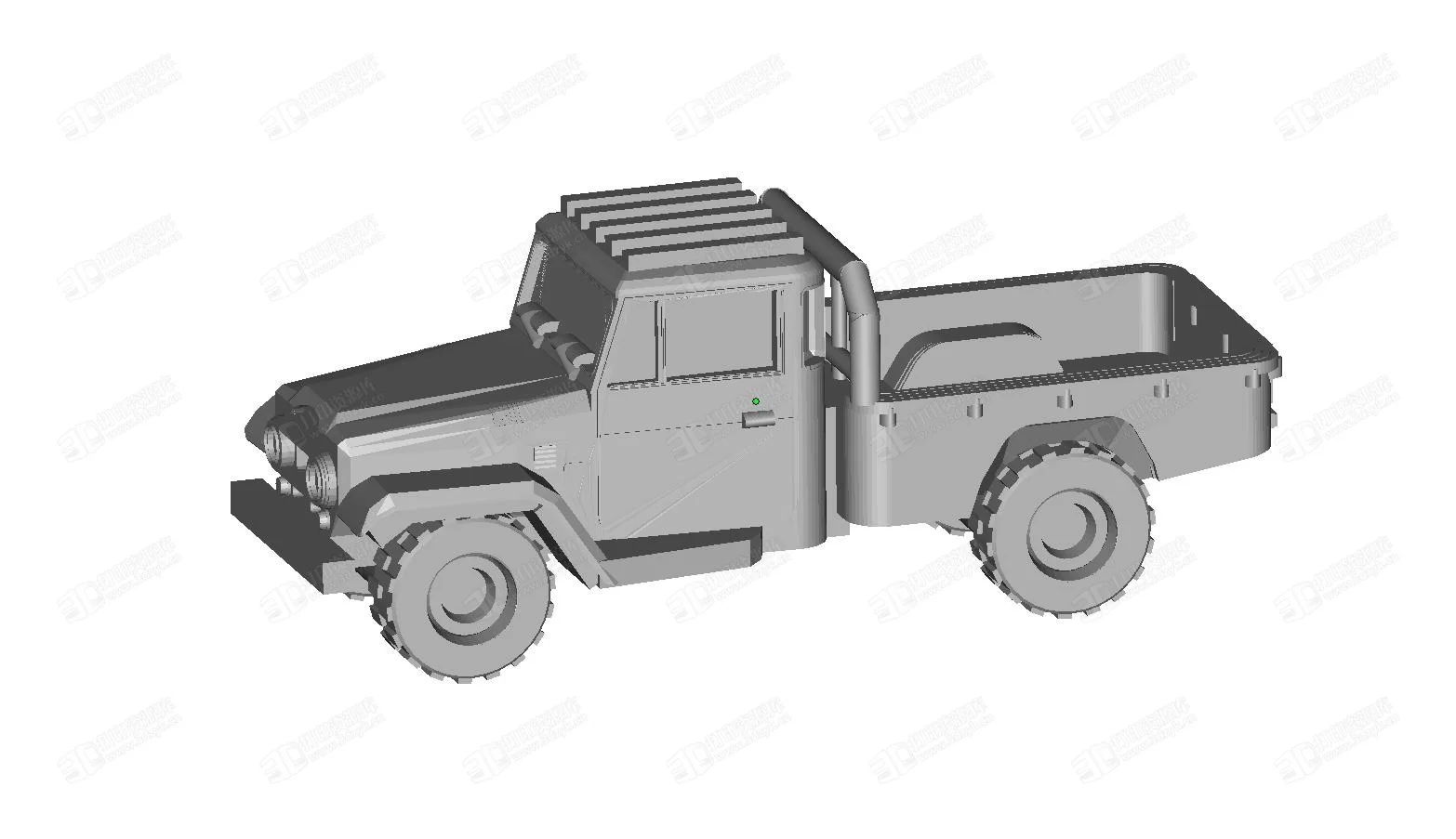 革命衛(wèi)隊的卡車 軍車 運兵車 汽車3d打印模型 (2).webp