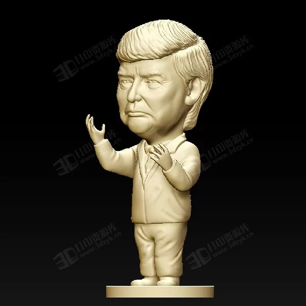 川普 特朗普 Trump 唐納德川普 3d打印模型 (1).webp