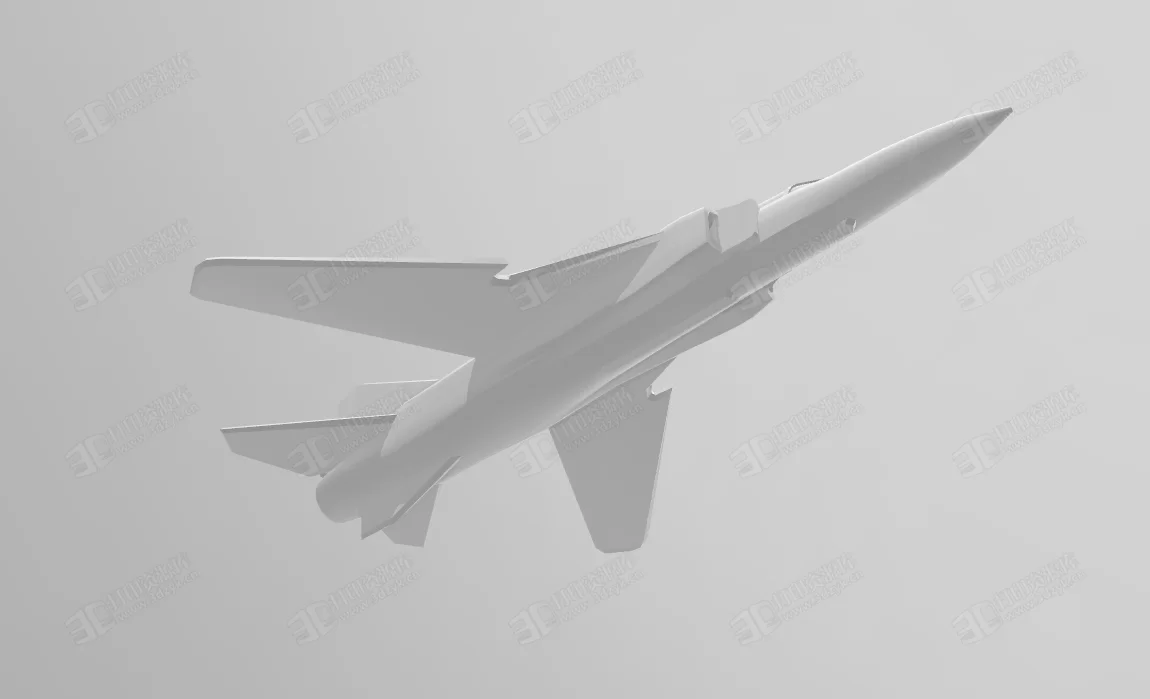 MiG-23 米格-23戰(zhàn)斗機(jī) 3d打印飛機(jī)模型 (1).webp