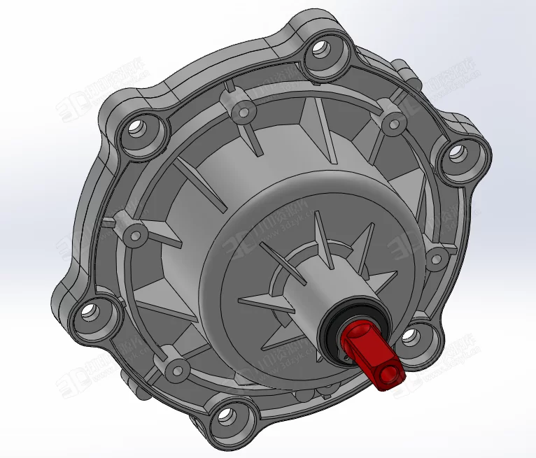 航空發(fā)動機模型3D圖紙 Solidworks設(shè)計 (6).webp