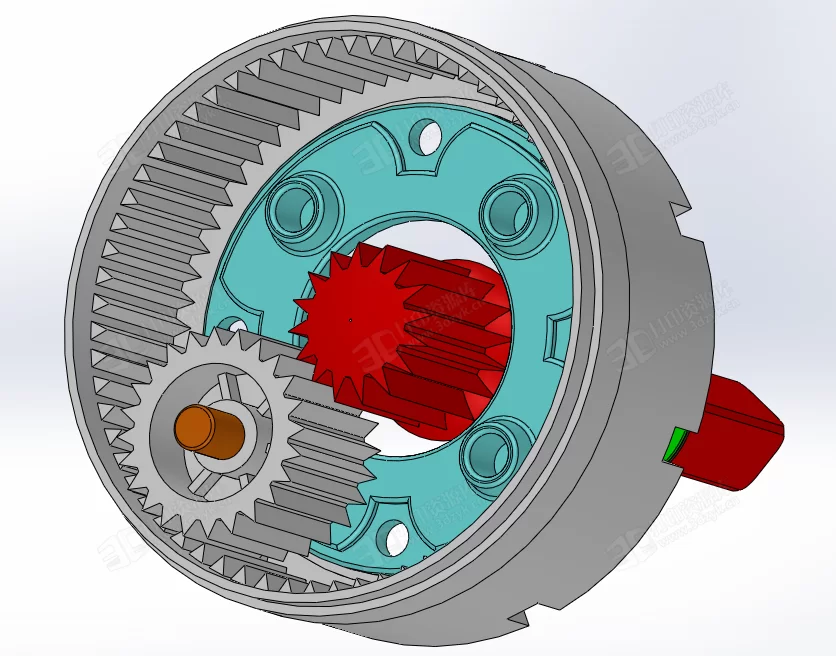 航空發(fā)動機模型3D圖紙 Solidworks設(shè)計 (1).webp