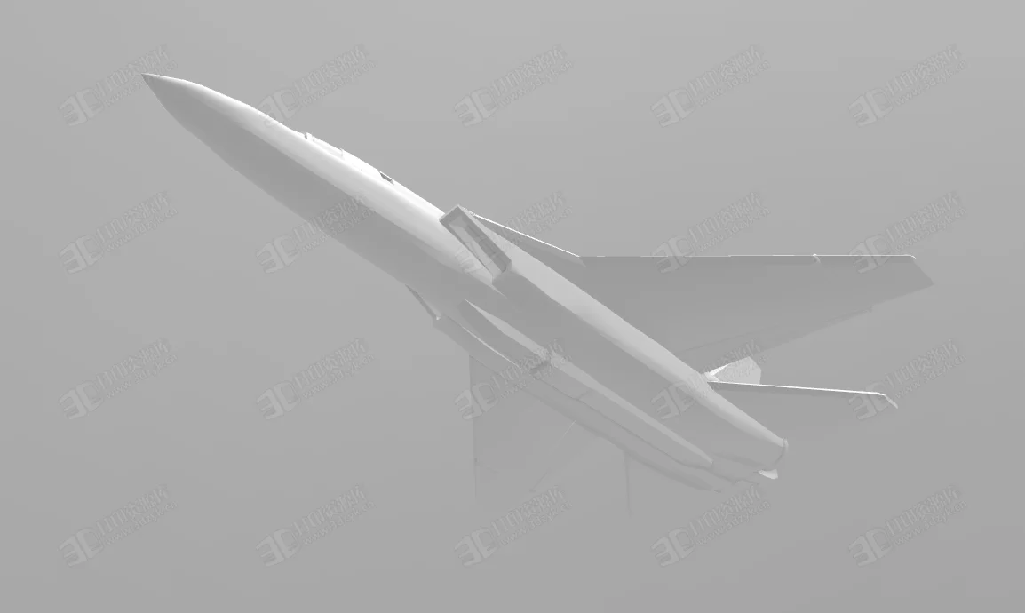 RA-5C偵察機(jī) 飛機(jī)3d模型stl下載 (2).webp