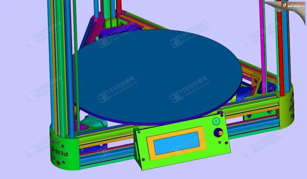 眾創(chuàng)三角洲3d打印機(jī)全套模型 (2).webp