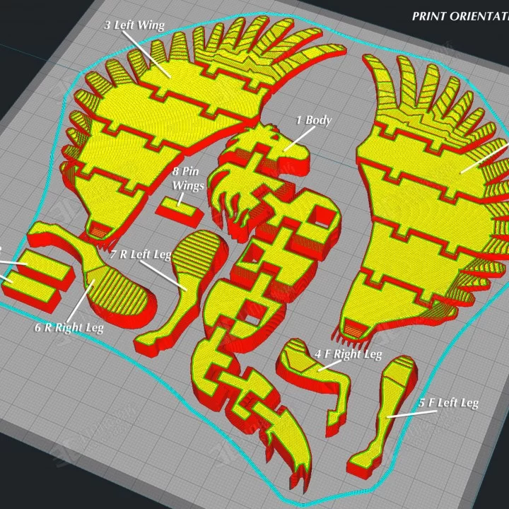 可以活動的飛馬 天馬 3d打印模型 (2).webp