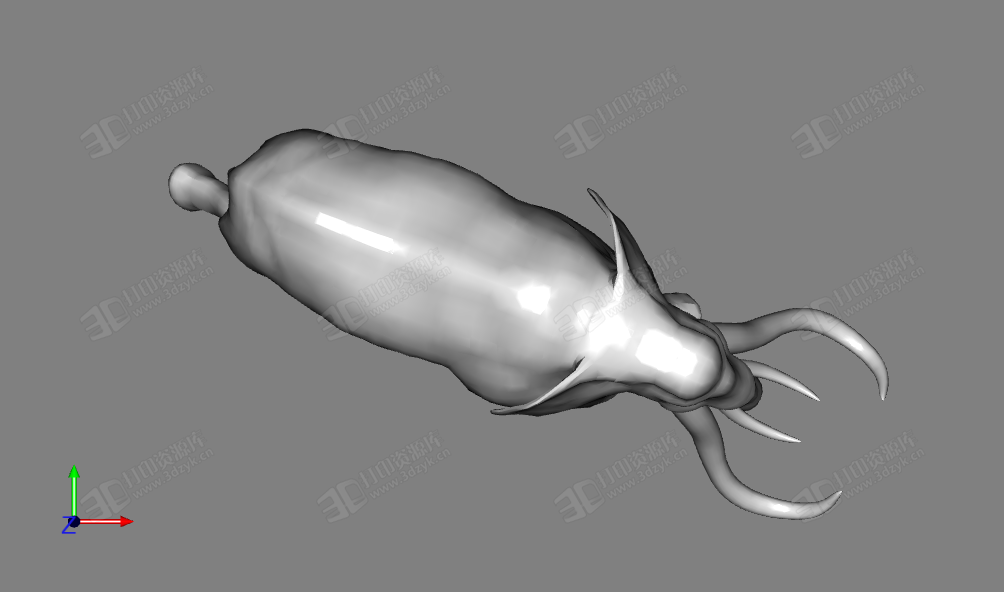 4根牙齒的大象 野生象 3d打印動物模型 (3).png