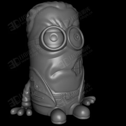 瘋狂的小黃人Minion怪獸版電影角色模型 (1).webp