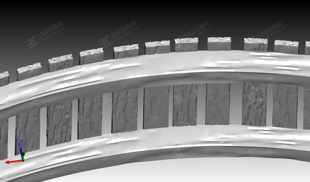 古代的木橋 木板橋 橋stl模型 (3).webp