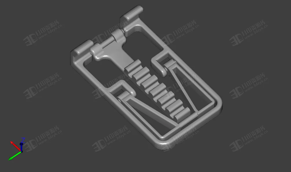 可調(diào)角度手機支架 3d模型 (2).webp