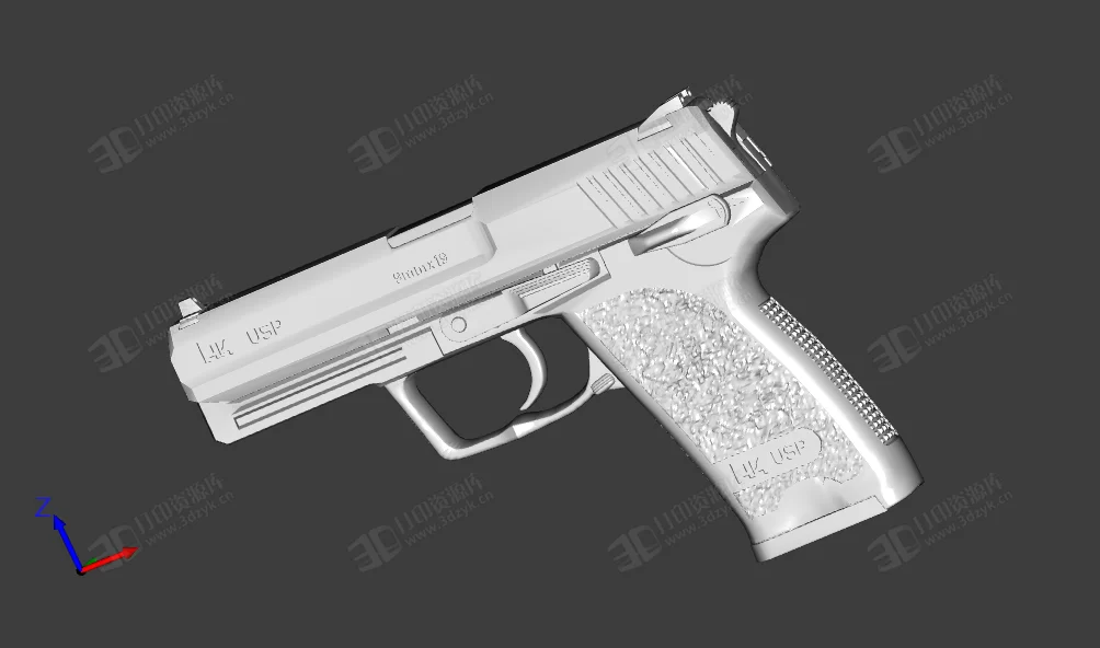 USP9 半自動(dòng)手槍 3d打印 (2).webp