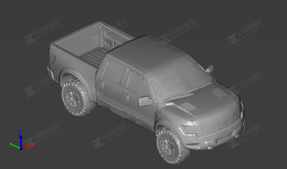 福特F-150 猛禽 汽車模型3d打印 (1).webp