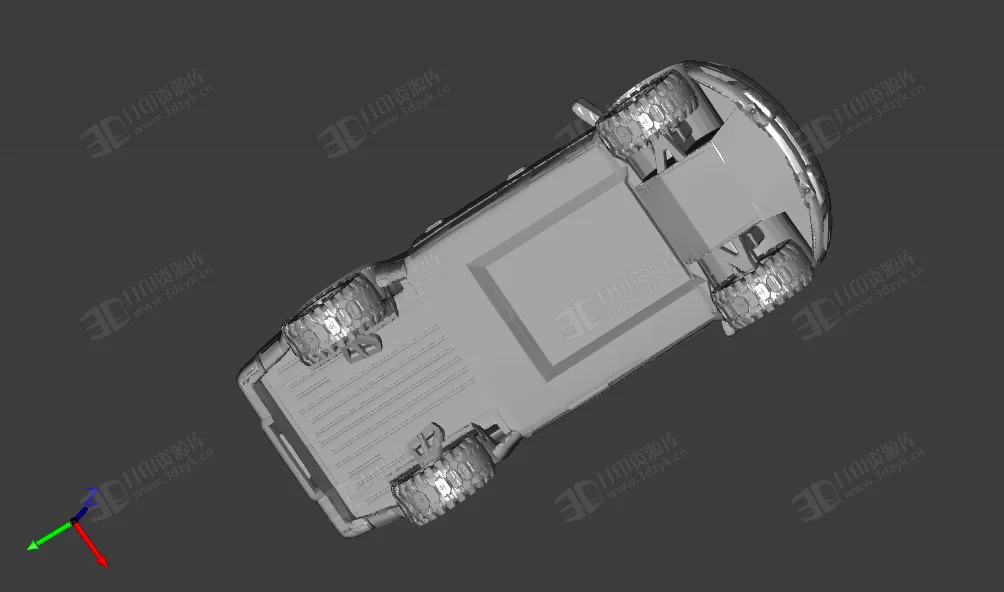 福特F-150 猛禽 汽車模型3d打印 (2).webp