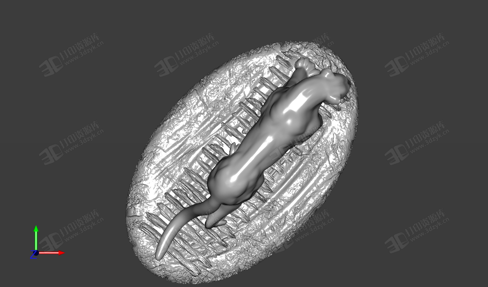 獵豹黑豹豹子手辦 擺件 動物擺件 客廳擺件飾物 工藝品 (3).png