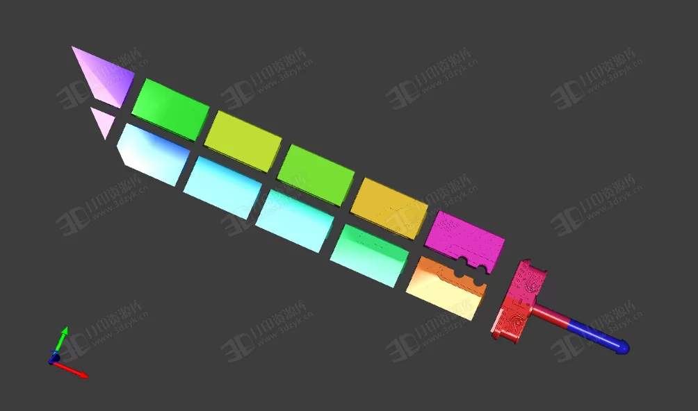 最終幻想 破壞之劍 武器3d模型stl (1).webp