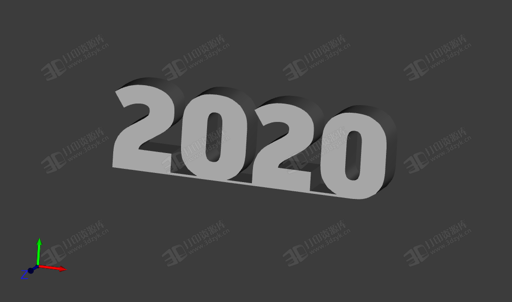 2020文字牌 擺件 3d模型下載 (1).png