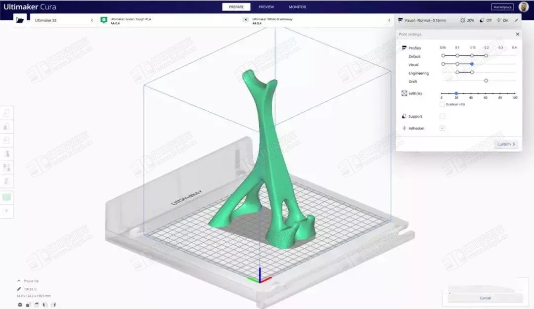 教程：Ultimaker Cura 4.4教你如何免设参数 (4).jpg