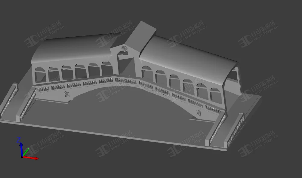 意大利威尼斯里阿爾托橋 3d模型 (1).webp